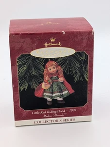 Hallmark Madame Alexander Ornamento Caperucita Roja 1991 #2 en la serie - Imagen 1 de 2