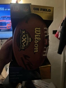 NFL Super Bowl XXXVII Wilson Official Game Football 2003 Buccaneers Raiders NEW - Picture 1 of 7