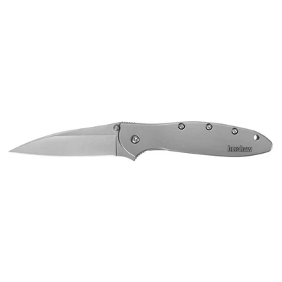 Kershaw Knives Leek 1660 Frame Lock 410 Steel 14C28N Stainless Pocket Knife - Image 1 of 3