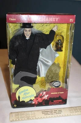 NUEVO 2001 Sideshow Universal Monster 12" Lon Chaney London After Midnight Figura Foto 1 de 4