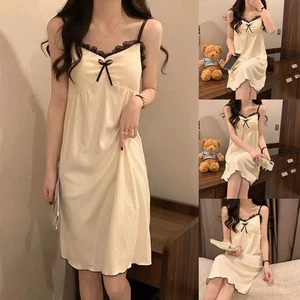 Short Sleeved Nightgown for Women Minimalist Style for Home Relaxation - Picture 1 of 17