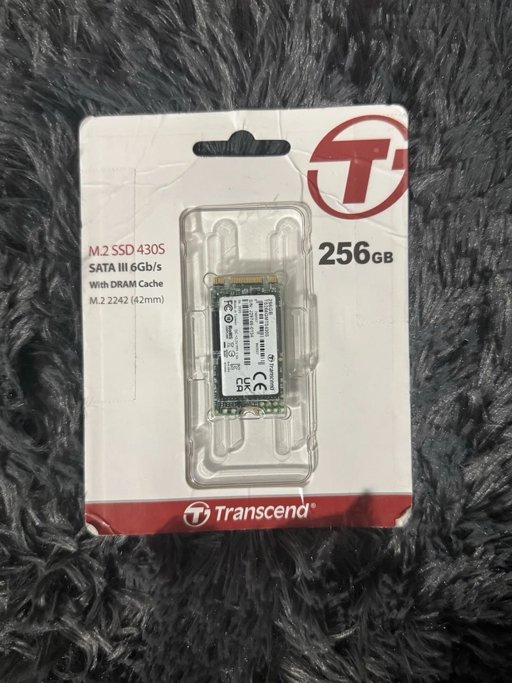 Transcend 256GB M.2 SSD 430S SATA III 6Gb/s With Dram Cache 2242 (42mm) - Image 1 of 1