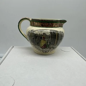 Vintage Adam’s England Cries Of London Ceramic Pitcher 4” - Picture 1 of 8