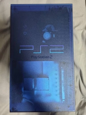 PS2 Ocean Blue SCPH-37000 Console Clear Blue Playstation2 NTSC-J Japan Tested - Image 1 of 4