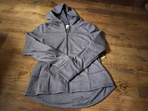 Danskin Now Performance Semi Fitted Zip Up Hoodie Size S New - Picture 1 of 5