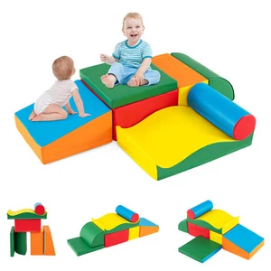 7PCS Lightweight Foam Corner Climber Toddlers Colorful Climbing Toys w/EPE Foam - Picture 1 of 8