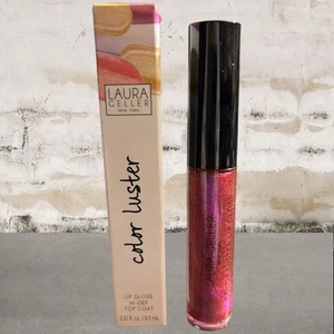 Lucidalabbra Laura Geller Color Luster in smalto ametista nuovo con scatola - Foto 1 di 4
