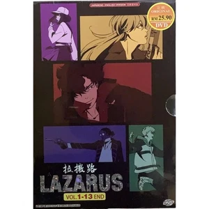 DVD Anime Lazarus Vol.1–13 End Complete English Subtitles Japanese Audio - Foto 1 di 6