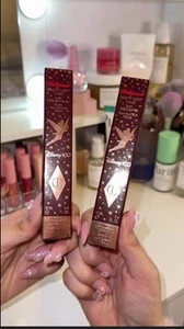 Authentic Charlotte TilburyBEAUTY LIGHT WAND DISNEY 100 EDITION PINK Duo X2 - Picture 1 of 4