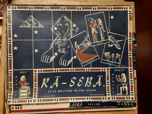 Rā-Sebā Egyptian Fortune Telling Game Pilgrim Vintage 1951 COMPLETE See Pics G - Picture 1 of 13