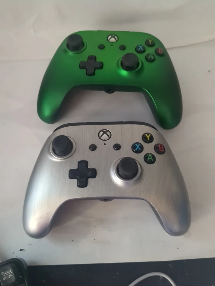 2 X Xbox PowerA Wired Controllers  Working Good - Image 1 of 1