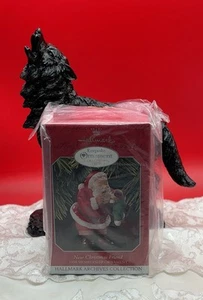 1998 Hallmark Keepsake Ornament New Christmas Friend Santa Christmas Holiday NIB - Picture 1 of 3