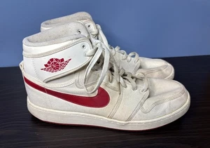 Nike Air Jordan Retro KO High OG White Red 638471-102 Men’s 12.5 - Picture 1 of 14