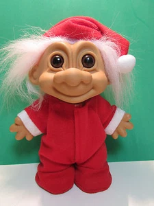 T0T IN PJ'S DI NATALE - Troll Russ 8" - NUOVO IN BUSTINA ORIGINALE - Foto 1 di 10