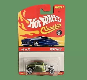 Hot Wheels Classic Series 1 #6 of 25 1932 Ford Roadster Limited Edition In Box - Picture 1 of 3