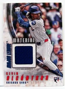 ⚾2025 Topps Series 2 Rookie KEVIN ALCANTARA Material Card - Picture 1 of 3