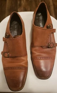 Florsheim MARINO DOUBLE MONK Brown Mens Size 10 D  Oxfords Shoes - Picture 1 of 9