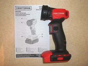 NEW Craftsman CMCL020 20V Max 20Volt LED Work Light Flashlight - Tool Only - Picture 1 of 1