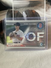 2016 ANDREW BENINTENDI SIGNED TOPPS PRIME POSITION CARDS