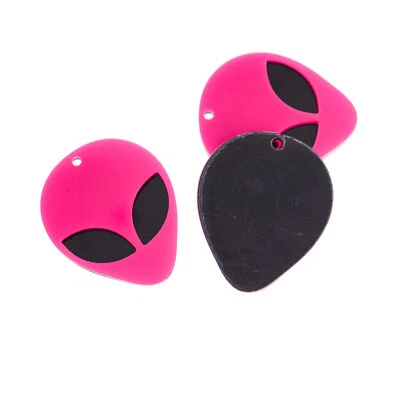 2 dijes acrílicos alienígenas rosas - K613 Foto 1 de 3