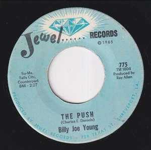 Billy Joe YOUNG * The Push * 1965 R&B SOUL FUNK BREAKS BOOGALOO 45 * Hören! - Bild 1 von 2