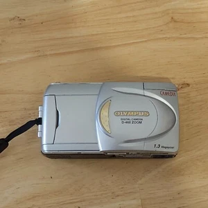 Olympus Camedia Digital Camera D-460 1.3 Megapixel 3X Zoom Compact Tested - Picture 1 of 7