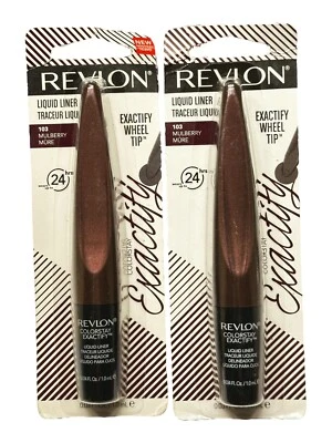 2x Revlon ColorStay Exactify Liquid Liner - Mulberry #103 - Wheel tip 24 Hour - Image 1 of 3