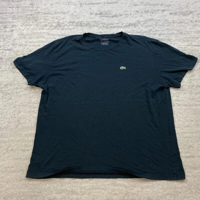 Lacoste Shirt Extra Large Size 8 Black Green White Crocodile Performance Outdoor - Image 1 of 4