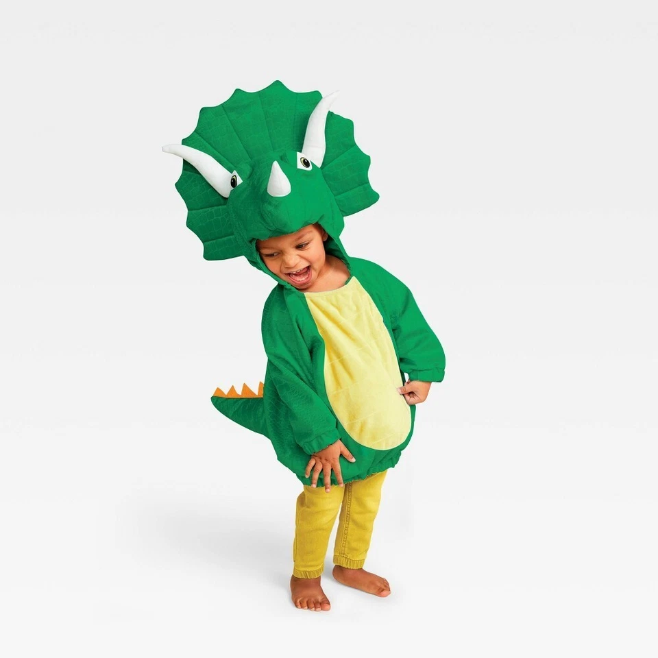 Brand Hyde & EEK Infant Dinosaur Triceratops Halloween Costume Size 6-12M