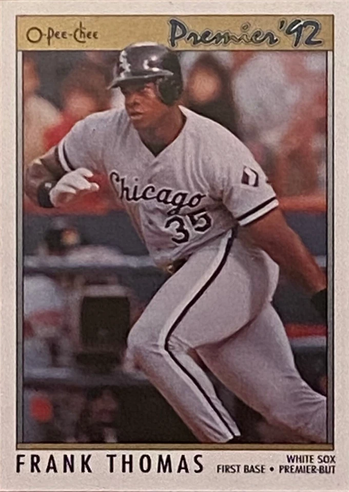 Frank Thomas 1992 O-Pee-Chee #59 Baseball Card NM - Image 1 of 2