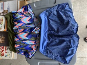 Two Pairs Of Nike Woman’s Dry Fit  jogger shorts size small. - Picture 1 of 8