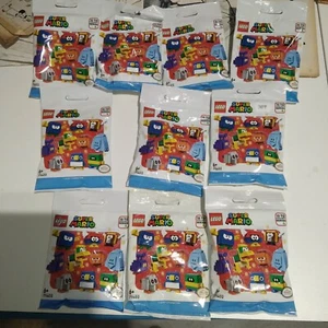 LEGO 71402 - mini figure MARIO serie 4 RETIRED - sealed pack - lot x 10 - Imagen 1 de 1