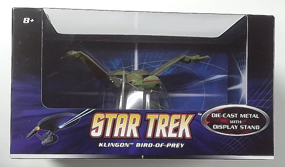1x RJ1157: Star Trek: Hot Wheels: Klingon Bird-Of-Prey: Mattel: P8512: 2009 Nuevo Foto 1 de 1