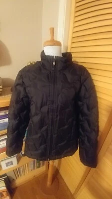Chaqueta acolchada de plumón negra Prospirit peso medio talla XL Foto 1 de 4