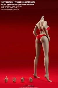 TBLeague 1/6 PLLB2020-S43A Suntan Female Body Phicen Action Figure W/Red Bikini - Picture 1 of 5