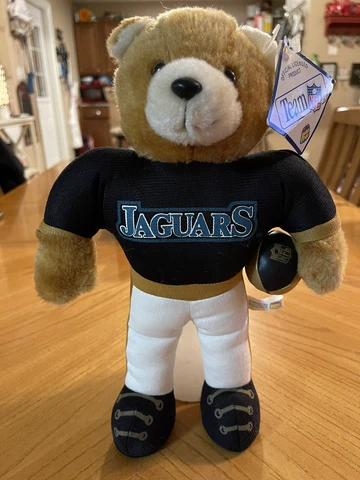 NEW Team NFL Good Stuff Jacksonville Jaguars Bear Plush 12” Tags I3 Cover