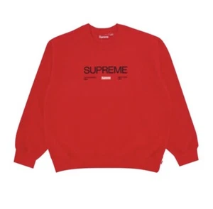 Talla: L:- Supreme Establecido Cuello Redondo / Rojo (PS24) - Imagen 1 de 7