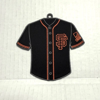 San Francisco Giants Patch Black Jersey Logo Keychain Lanyard Stadium Promotiona - Image 1 of 2