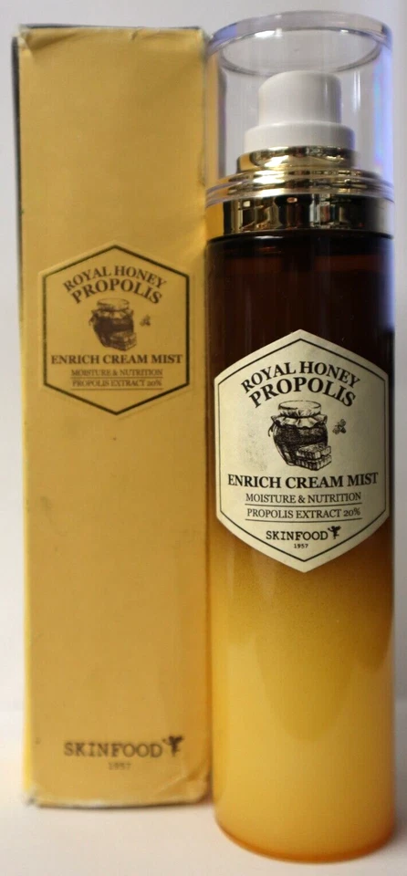 SKINFOOD Royal Honey Propolis Crema Enriquecida Bruma 120 ml - Belleza de Corea de EE. UU. Foto 1 de 1