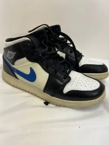 Nike Air Jordan 1 Retro Mid GS Youth Size 7Y Multi-Color Swoosh 554725-052 - Picture 1 of 6