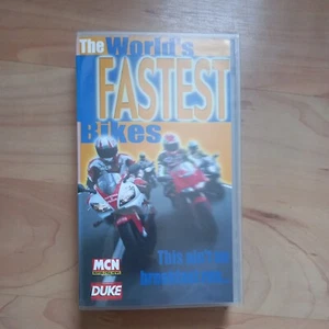 The World's Fastest Bikes - Suzuki Hayabusa - Honda Blackbird - VHS Tape (VB3) - Picture 1 of 3