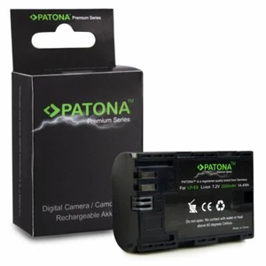 Batteria Maggiorata PATONA 2000 mAH CANON LP-E6 LPE6 EOS 6D 7D 60D 70D MKII 60DA - Foto 1 di 4