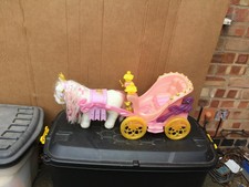 Baby Born Horse and muscial carriage by Zapf