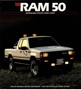 1988 Dodge Ram 50 Custom Sport Power Ram Pickup Truck Dealer Sales Brochure - Picture 1 of 1