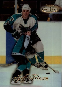 1998-99 Topps Gold Label Class 1 Sharks Hockey Card #60 Jeff Friesen