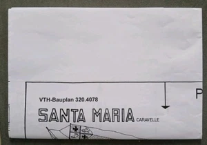 vth Bauplan 320.4078 Santa Maria 1:50 NEU - Bild 1 von 1