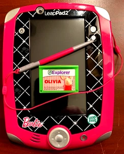 LeapFrog LeapPad 2 Explorer Learning System: Barbie Edition, Excellent!, 2-10 yr - Picture 1 of 15