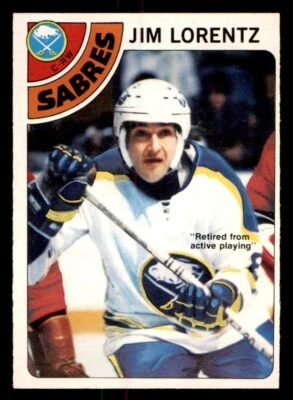 1978 OPC O-Pee-Chee Hockey #161 Jim Lorentz EX/MT *e1 - Image 1 of 2