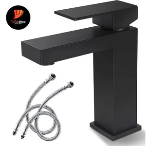 Grifo de baño negro mate (CAJA ABIERTA - NUNCA USADO) - Imagen 1 de 7