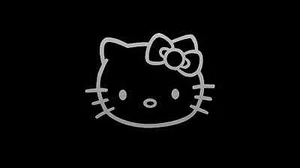 Hello Kitty Decal Sticker Head Face Bow Girly Cat Vinyl - Car Window Wall Decor - Picture 1 of 20